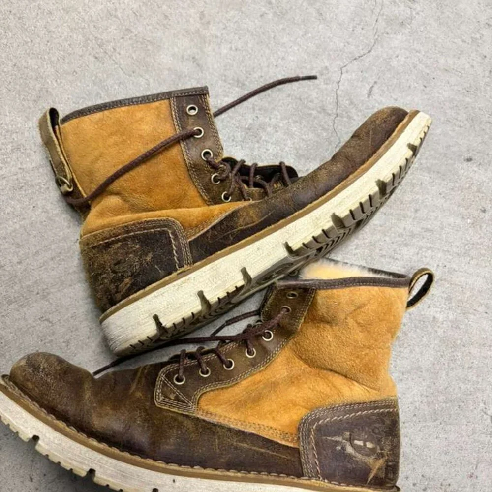 Timberland SensorFlex Men’s Leather & Suede Boots size 9 (A2)